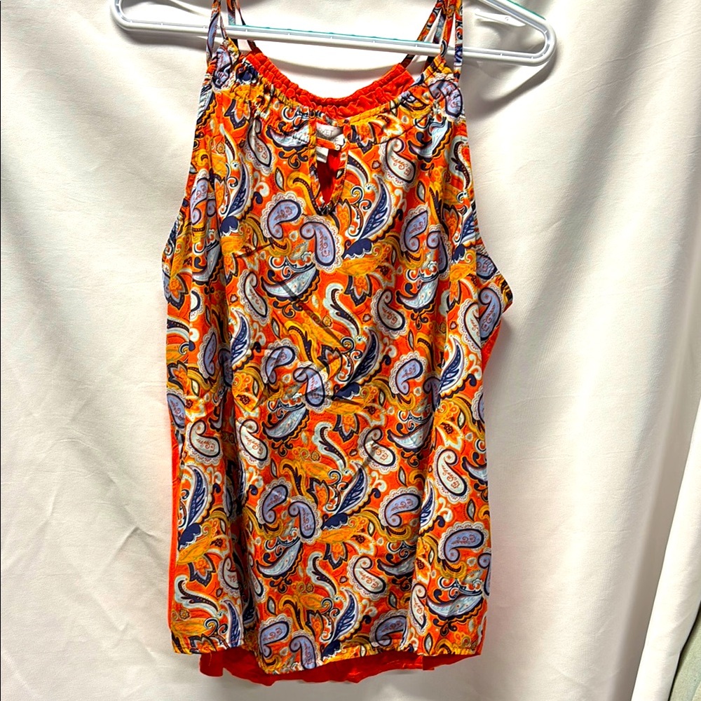 Market Spruce Paisley Print Women's Top - Multicolor